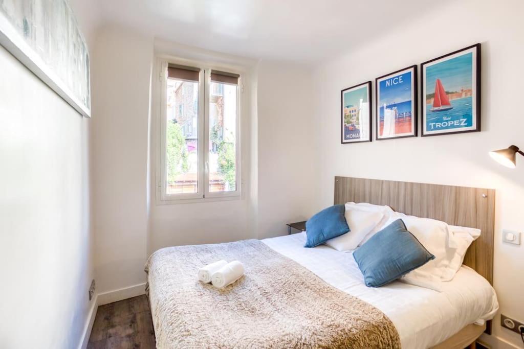 וילפראנש-סור-מר #40 Bright Sea View Suite For 6 2Mins Walk Port & Sea מראה חיצוני תמונה