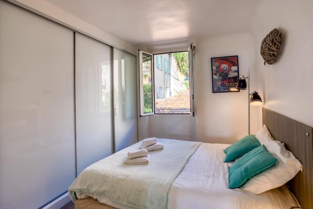 וילפראנש-סור-מר #40 Bright Sea View Suite For 6 2Mins Walk Port & Sea מראה חיצוני תמונה